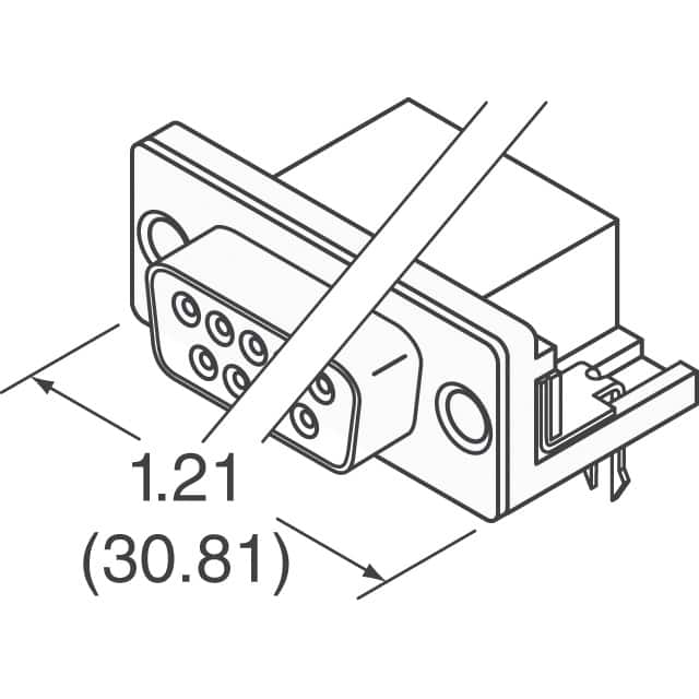 6E17C-009S-AJ-120 Amphenol ICC (Commercial Products)  Gruppi di connettori D-Sub